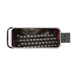 Keyboard From The Past Portable Usb Flash (one Side) by DimitriosArt