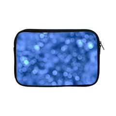 Light Reflections Abstract No5 Blue Apple Ipad Mini Zipper Cases by DimitriosArt