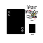 S1e1mercedes Playing Cards 54 Designs (Mini) Front - SpadeK