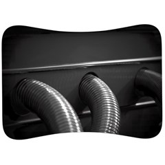 Tubes Of Power Velour Seat Head Rest Cushion by DimitriosArt