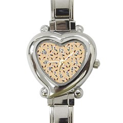 Festive Champagne Heart Italian Charm Watch by SychEva