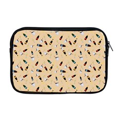 Festive Champagne Apple Macbook Pro 17  Zipper Case by SychEva