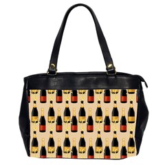 Champagne For The Holiday Oversize Office Handbag (2 Sides) by SychEva