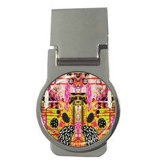 Digital Illusion Money Clips (round)  by Sparkle