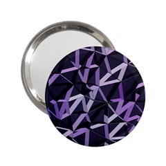 3d Lovely Geo Lines Vi 2 25  Handbag Mirrors by Uniqued