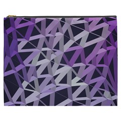 3d Lovely Geo Lines  Iv Cosmetic Bag (xxxl) by Uniqued