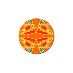 Abstract Pattern Geometric Backgrounds   Golf Ball Marker by Eskimos