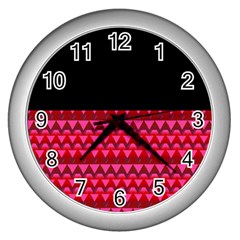 Digitalart Wall Clock (silver) by Sparkle