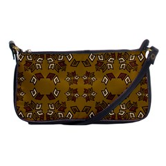 Abstract Pattern Geometric Backgrounds   Shoulder Clutch Bag by Eskimos