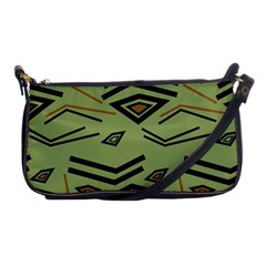 Abstract Pattern Geometric Backgrounds   Shoulder Clutch Bag by Eskimos