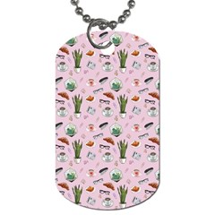 Office Time Dog Tag (two Sides) by SychEva