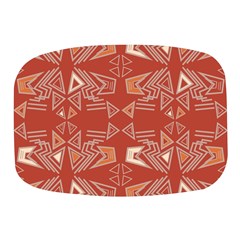 Abstract Pattern Geometric Backgrounds   Mini Square Pill Box by Eskimos