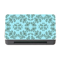 Floral Folk Damask Pattern Fantasy Flowers Floral Geometric Fantasy Memory Card Reader With Cf by Eskimos