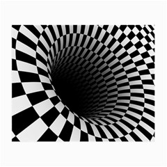 3d Optical Illusion, Dark Hole, Funny Effect Small Glasses Cloth by Casemiro