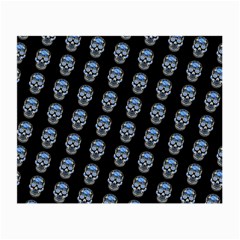 Skulls, Demonic Skull Pattern, Frida Kahlo Stylised Small Glasses Cloth by Casemiro