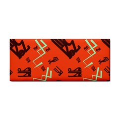 Abstract Pattern Geometric Backgrounds   Hand Towel by Eskimos