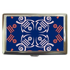 Abstract Pattern Geometric Backgrounds   Cigarette Money Case by Eskimos