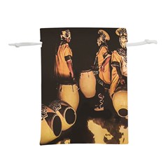 Candombe Drummers Warming Drums Lightweight Drawstring Pouch (s) by dflcprintsclothing