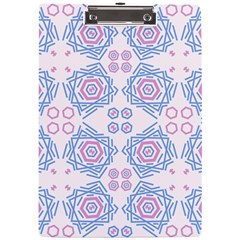 Abstract Pattern Geometric Backgrounds   A4 Clipboard by Eskimos