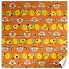 Minionspattern Canvas 20  X 20  by Sparkle