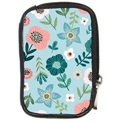 Flower Compact Camera Leather Case by zappwaits