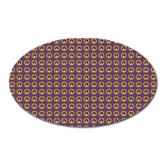 Olimedpurp Oval Magnet by violetheavensky