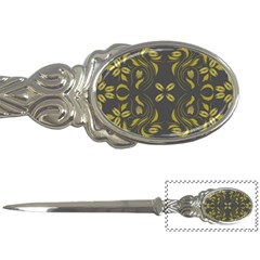 Folk Flowers Print Floral Pattern Ethnic Art Letter Opener by Eskimos