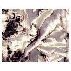 Abstract Wannabe Two Double Sided Flano Blanket (medium)  by MRNStudios