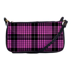 Pink Tartan 3 Shoulder Clutch Bag by tartantotartanspink2