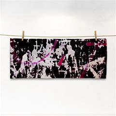 Chaos At The Wall Hand Towel by DimitriosArt