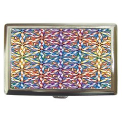 Colorful Flowers Cigarette Money Case by Sparkle