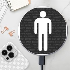 A Wordsearch For Our Times Wireless Charger by WetdryvacsLair