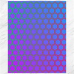 Hex Circle Points Vaporwave One Canvas 16  x 20  15.75 x19.29  Canvas - 1