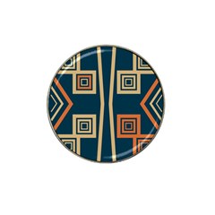 Abstract Pattern Geometric Backgrounds   Hat Clip Ball Marker by Eskimos