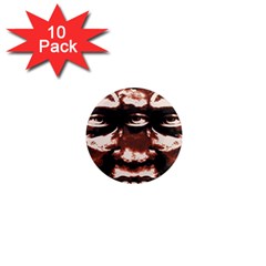 Creepy Head Portrait Artwork 1  Mini Magnet (10 Pack)  by dflcprintsclothing