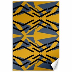 Abstract Pattern Geometric Backgrounds Canvas 24  X 36  by Eskimos