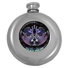 The High Priestess Card Round Hip Flask (5 Oz) by MRNStudios