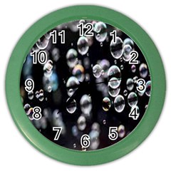 Bubble Color Wall Clock by artworkshop