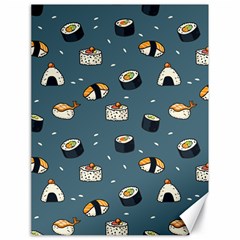 Sushi Pattern Canvas 18  X 24  by Jancukart