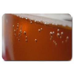 Bubble Beer Large Doormat  by artworkshop