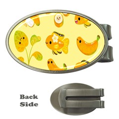 Banana Cichlid Money Clips (oval)  by artworkshop