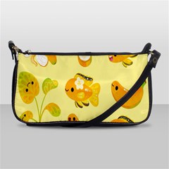 Banana Cichlid Shoulder Clutch Bag by artworkshop