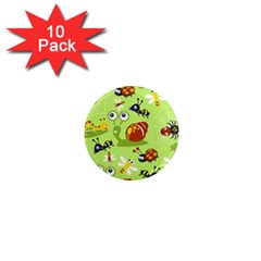 Little-animals-cartoon 1  Mini Magnet (10 Pack)  by Jancukart