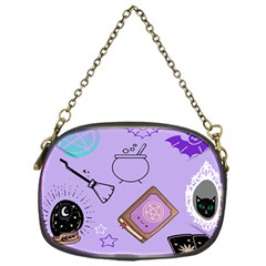 Pastel Goth Witch Purple Chain Purse (one Side) by NerdySparkleGoth