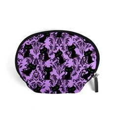 Purple Cats Accessory Pouch (small) by NerdySparkleGoth