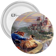 Beauty And The Beast Castle 3  Buttons by artworkshop