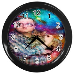 Bubbles Trailer Park Boys Wall Clock (black) by artworkshop