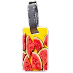 Watermelon Luggage Tag (two Sides) by artworkshop