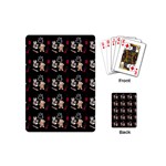 Cat Pattern Playing Cards Single Design (Mini) Back