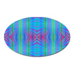 Beam Me Up Oval Magnet by Thespacecampers